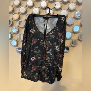 New with tags XL multi colors top